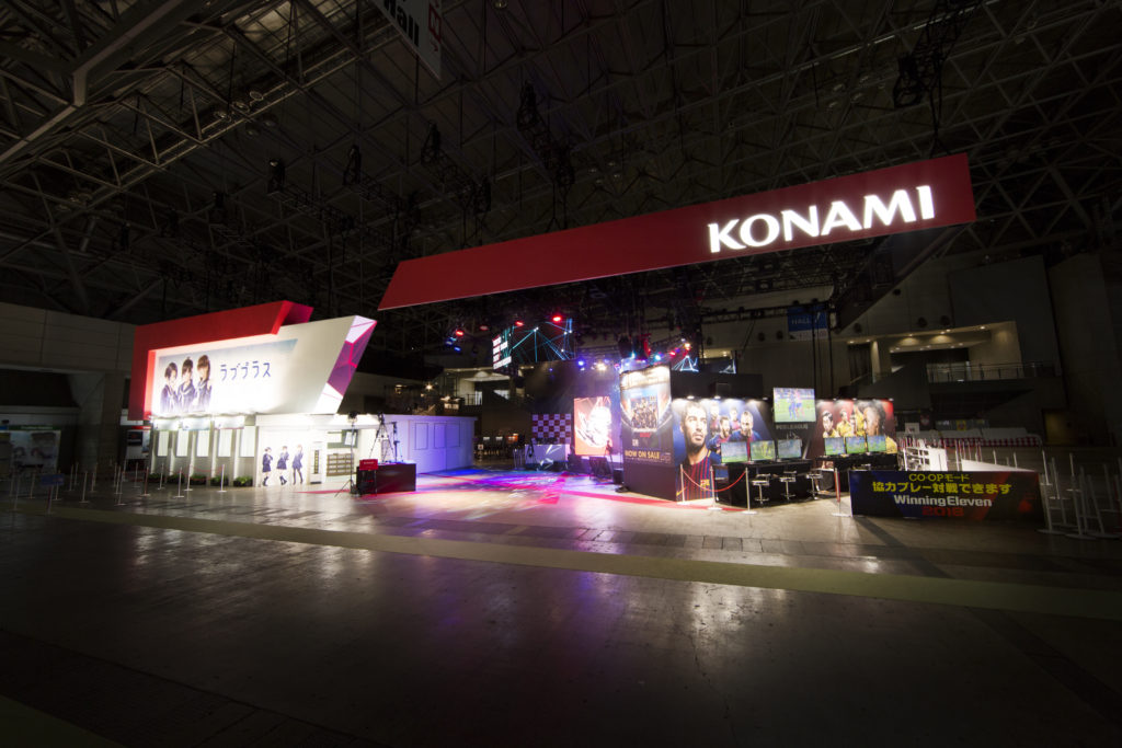 TOKYO GAME SHOW 2017 KONAMI Booth