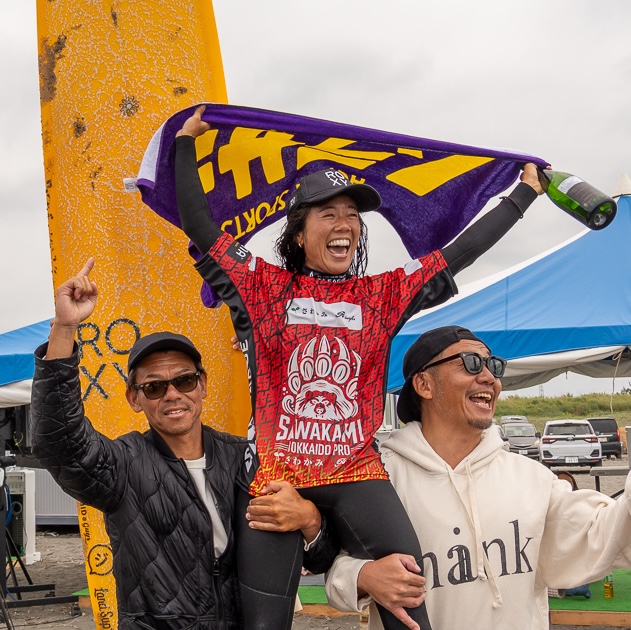 田岡なつみ選手 S.ONE第1戦『さわかみ北海道プロ』優勝!